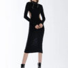 1680160382 Turtleneck Slim Y2K Backless Maxi Dress HotSalesWear 1646721543