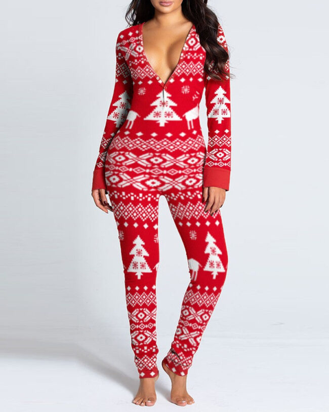 1680169812 OpenAssPyjamaSuitJumpsuit 2 chrismasred