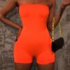 1680242222 hirigin 2020 Sexy Women Off Shoulder Bodycon Slim Overalls High Waist Beach Short Playsuit Tube Tops 78fe4eae f0ea 4c3f 9700 9b8f1692fb30