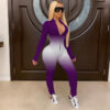 1680595416 ZipperVNeckLongSleeveSexyJumpsuit purple 2